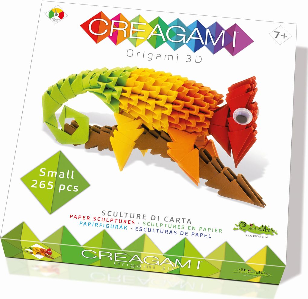 Creagami - Origami 3D Chamäleon 265 Teile