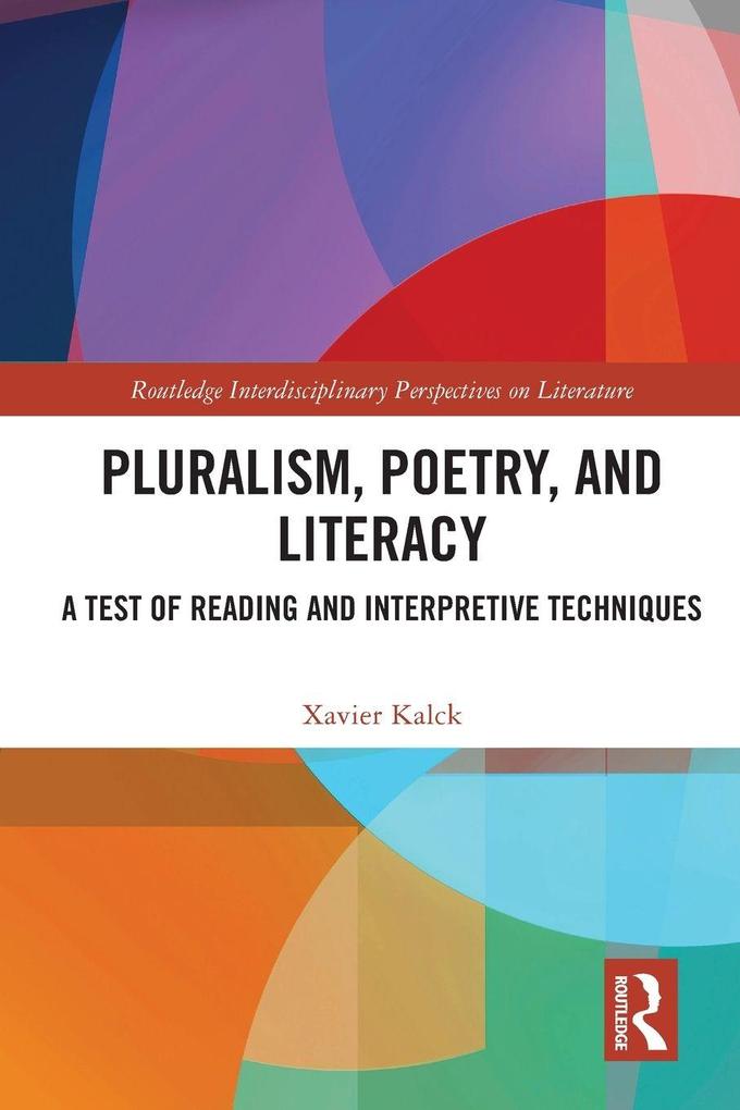 Pluralism Poetry and Literacy