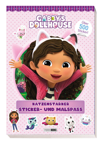 Gabby‘s Dollhouse: Katzenstarker Sticker- und Malspaß
