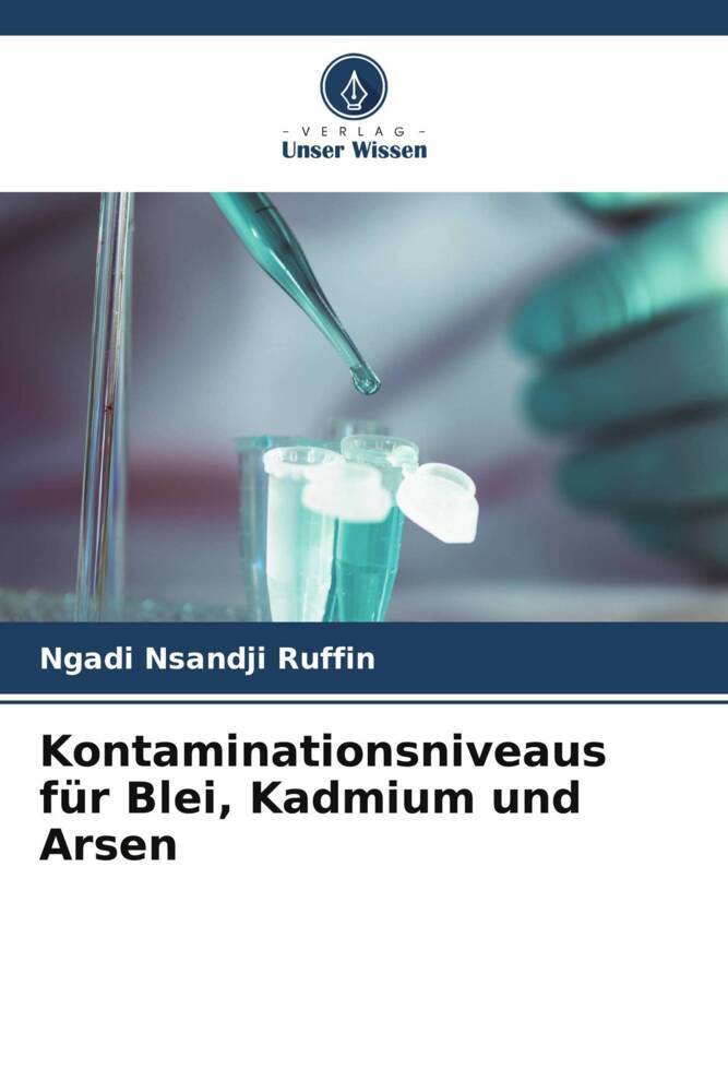 Kontaminationsniveaus für Blei Kadmium und Arsen
