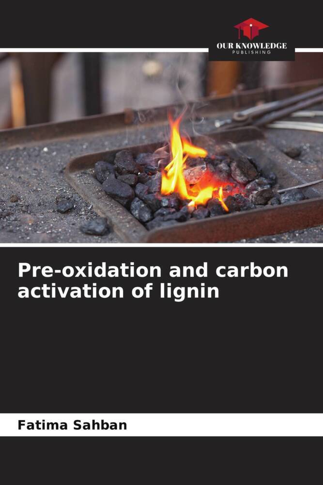 Pre-oxidation and carbon activation of lignin