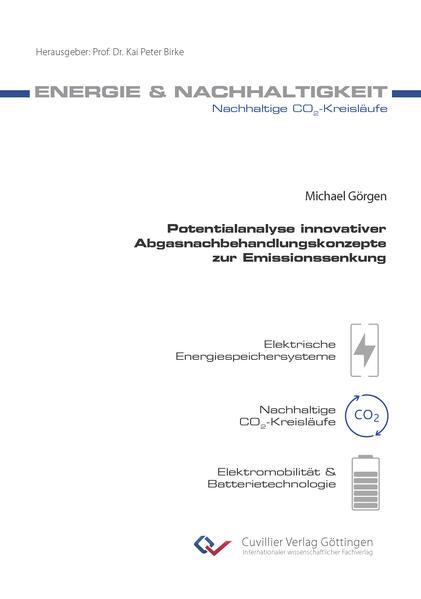 Potentialanalyse innovativer Abgasnachbehandlungskonzepte zur Emissionssenkun