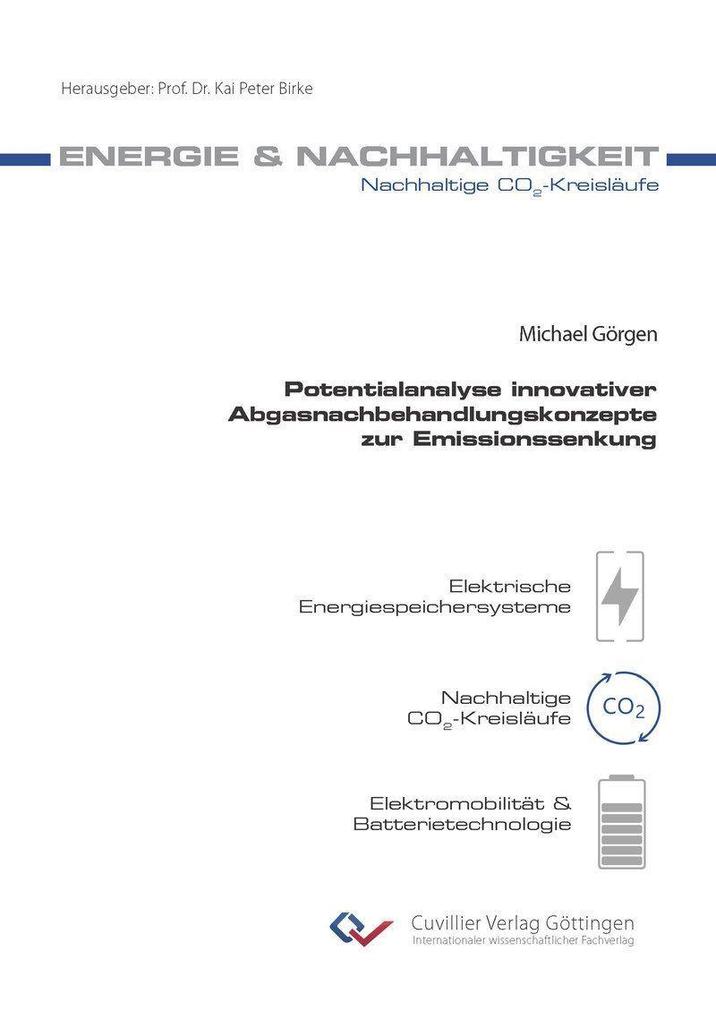 Potentialanalyse innovativer Abgasnachbehandlungskonzepte zur Emissionssenkung