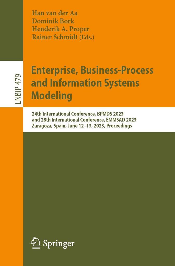 Enterprise Business-Process and Information Systems Modeling
