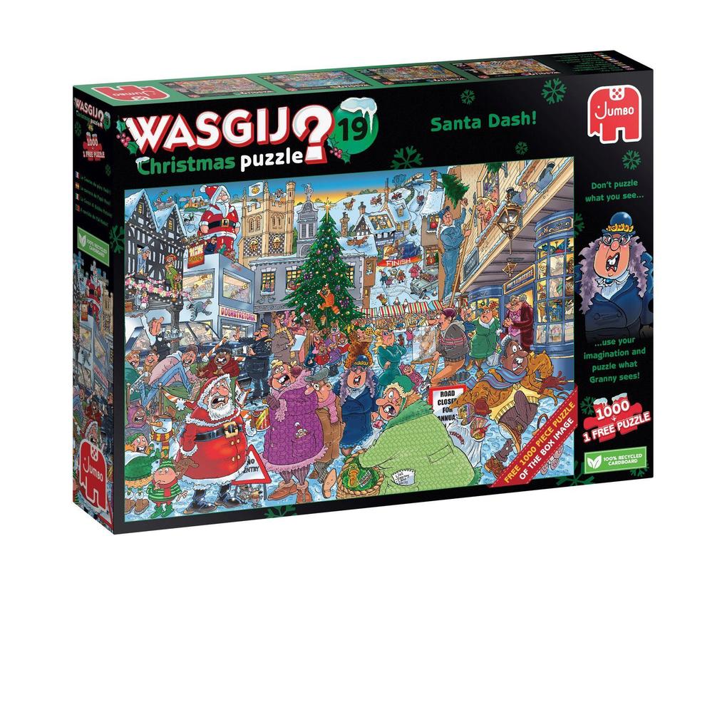 Wasgij Christmas 19 - 2x1000pcs (1 puzzle for free)