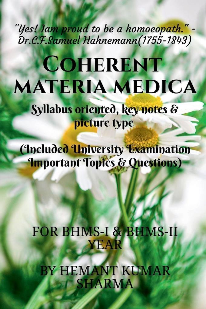 Coherent materia medica