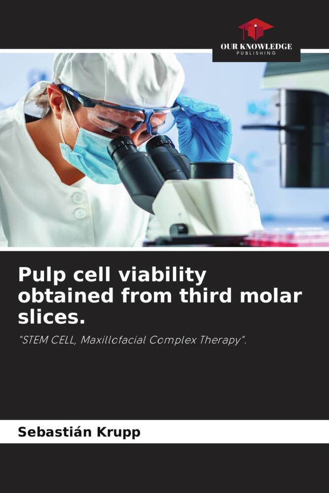 Pulp cell viability obtained from third molar slices.