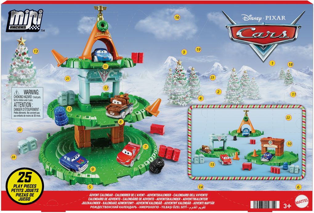 Mattel - Disney Pixar Cars Minis Advend Calendar