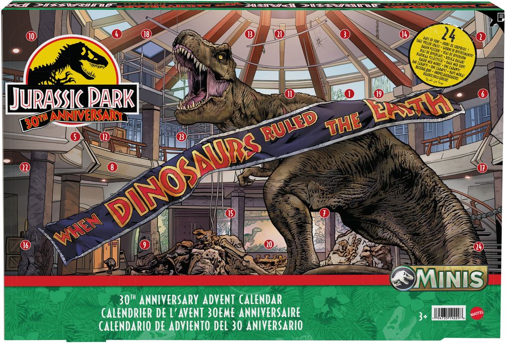 Mattel - Jurassic World Minis Adventskalender