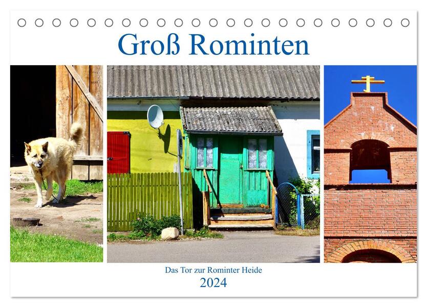 Groß Rominten - Das Tor zur Rominter Heide (Tischkalender 2024 DIN A5 quer) CALVENDO Monatskalender