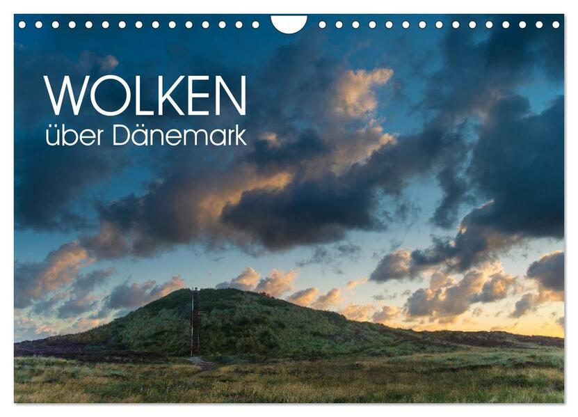 Wolken über Dänemark (Wandkalender 2024 DIN A4 quer) CALVENDO Monatskalender