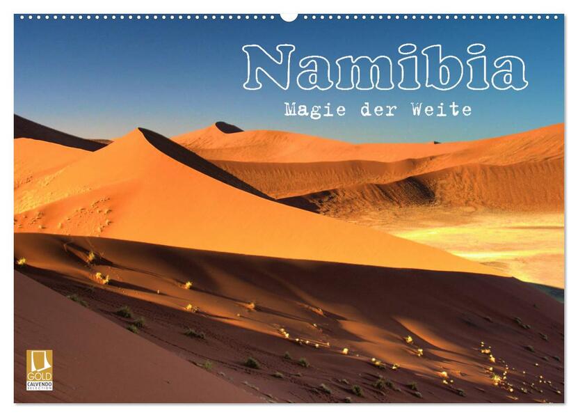 Namibia - Magie der Weite (Wandkalender 2024 DIN A2 quer) CALVENDO Monatskalender