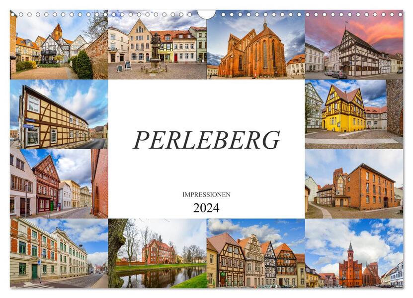 Perleberg Impressionen (Wandkalender 2024 DIN A3 quer) CALVENDO Monatskalender