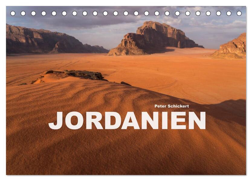 Jordanien (Tischkalender 2024 DIN A5 quer) CALVENDO Monatskalender