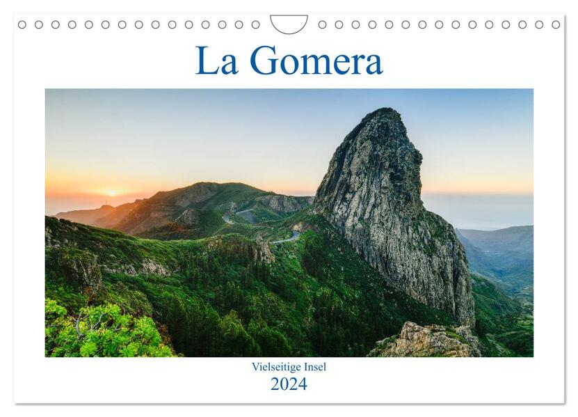 La Gomera - Vielseitige Insel (Wandkalender 2024 DIN A4 quer) CALVENDO Monatskalender