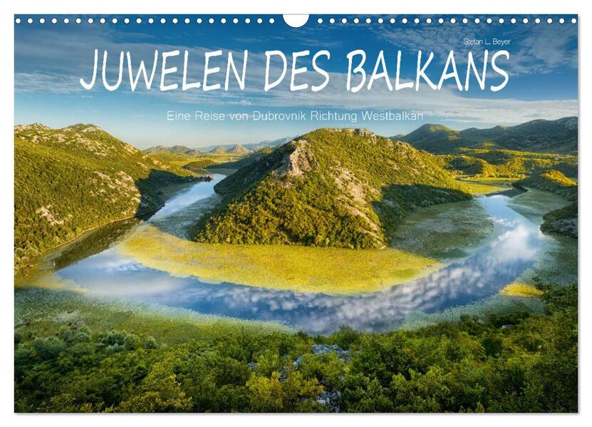 Juwelen des Balkans (Wandkalender 2024 DIN A3 quer) CALVENDO Monatskalender
