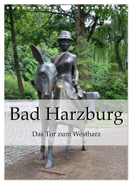 Bad Harzburg. Das Tor zum Westharz (Wandkalender 2024 DIN A4 hoch) CALVENDO Monatskalender