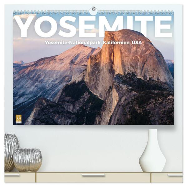 Yosemite - Nationalpark (hochwertiger Premium Wandkalender 2024 DIN A2 quer) Kunstdruck in Hochglanz