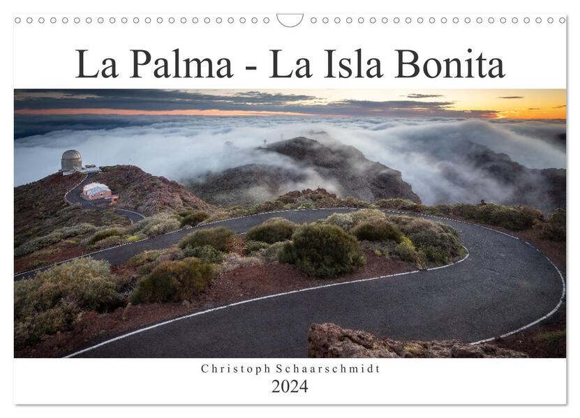 La Palma - La Isla Bonita (Wandkalender 2024 DIN A3 quer) CALVENDO Monatskalender