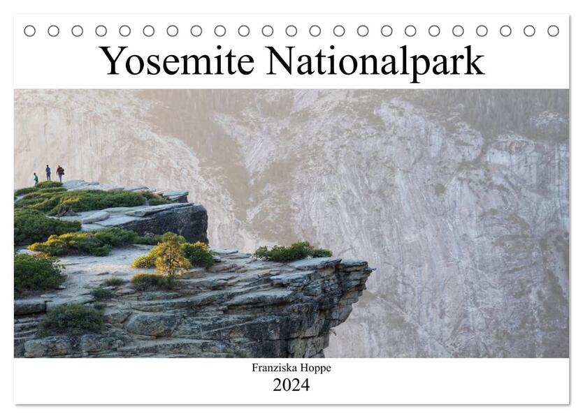 Yosemite Nationalpark (Tischkalender 2024 DIN A5 quer) CALVENDO Monatskalender