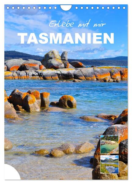 Erlebe mit mir Tasmanien (Wandkalender 2024 DIN A4 hoch) CALVENDO Monatskalender