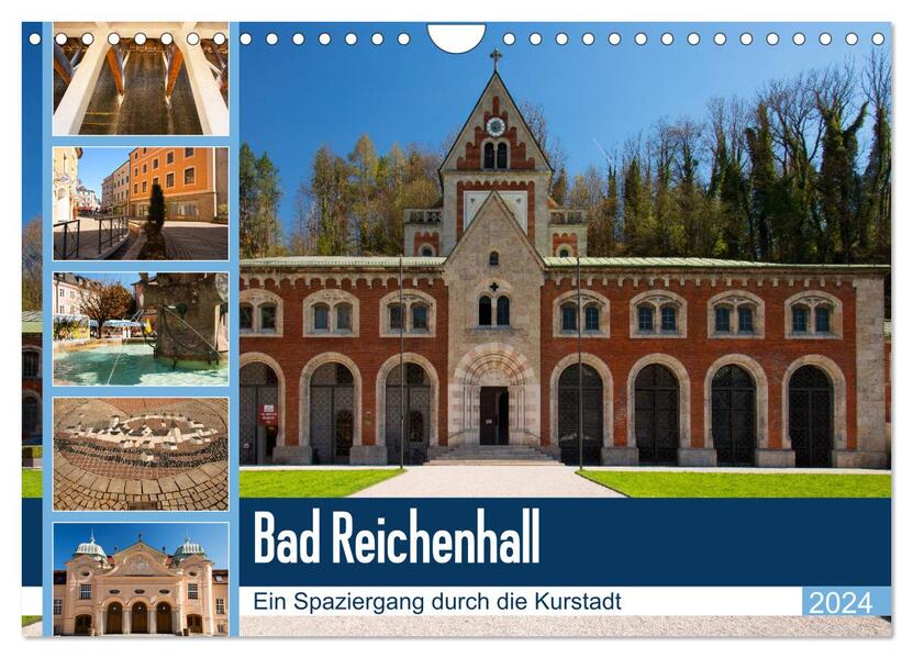 Bad Reichenhall (Wandkalender 2024 DIN A4 quer) CALVENDO Monatskalender