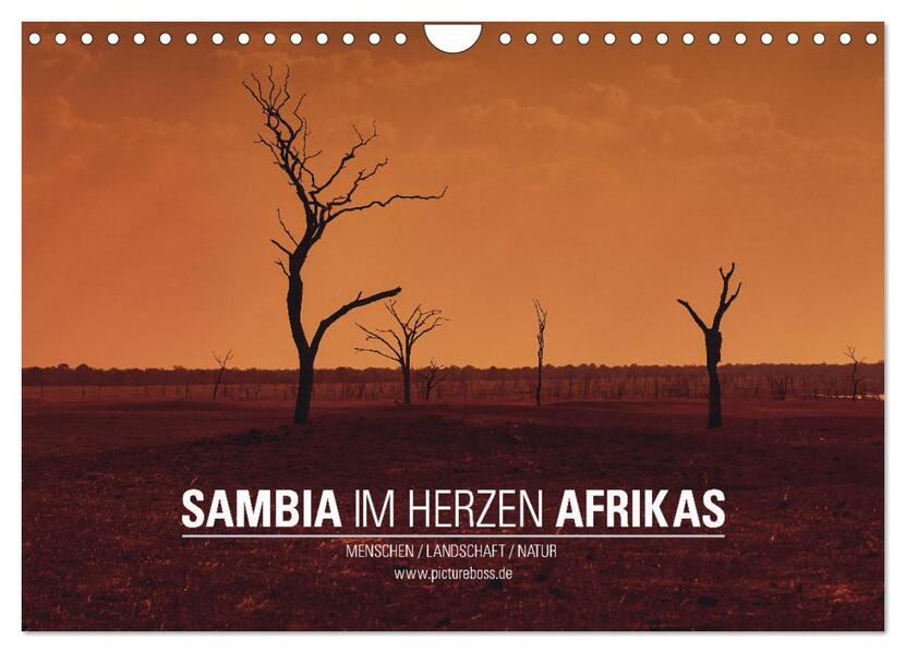 SAMBIA IM HERZEN AFRIKAS (Wandkalender 2024 DIN A4 quer) CALVENDO Monatskalender