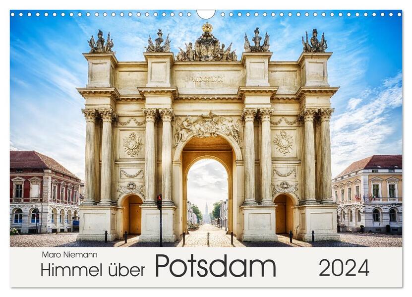 Himmel über Potsdam (Wandkalender 2024 DIN A3 quer) CALVENDO Monatskalender