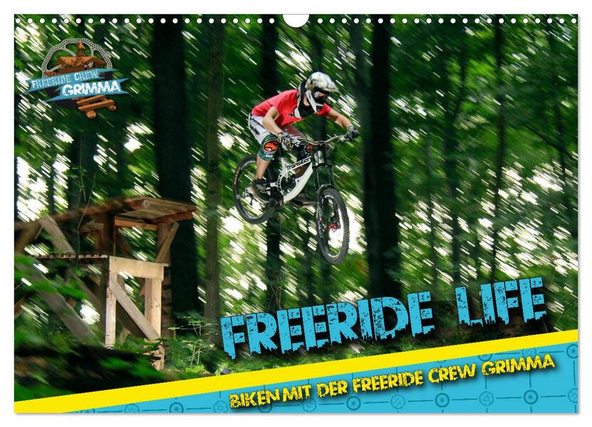 Freeride Life (Wandkalender 2024 DIN A3 quer) CALVENDO Monatskalender