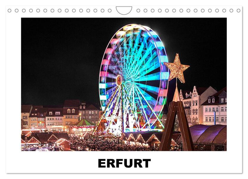 Erfurt (Wandkalender 2024 DIN A4 quer) CALVENDO Monatskalender