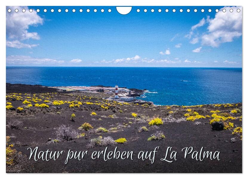 Natur pur erleben auf La Palma (Wandkalender 2024 DIN A4 quer) CALVENDO Monatskalender