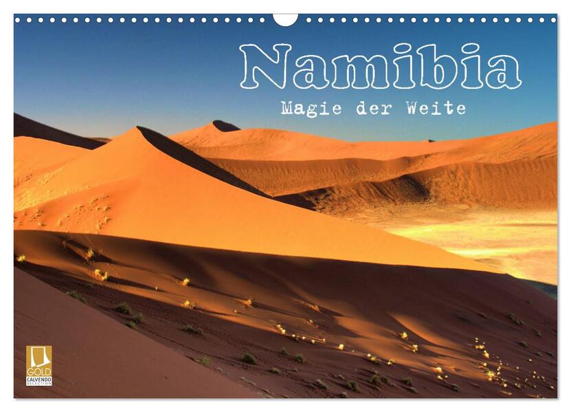 Namibia - Magie der Weite (Wandkalender 2024 DIN A3 quer) CALVENDO Monatskalender