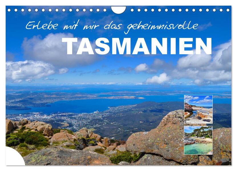 Erlebe mit mir das geheimnisvolle Tasmanien (Wandkalender 2024 DIN A4 quer) CALVENDO Monatskalender