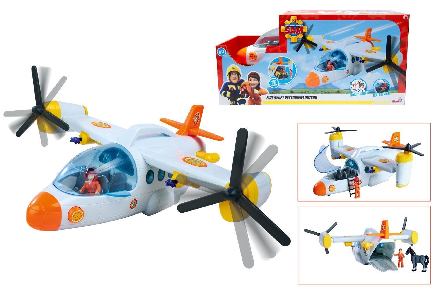 Sam Fire Swift Rettungsflugzeug