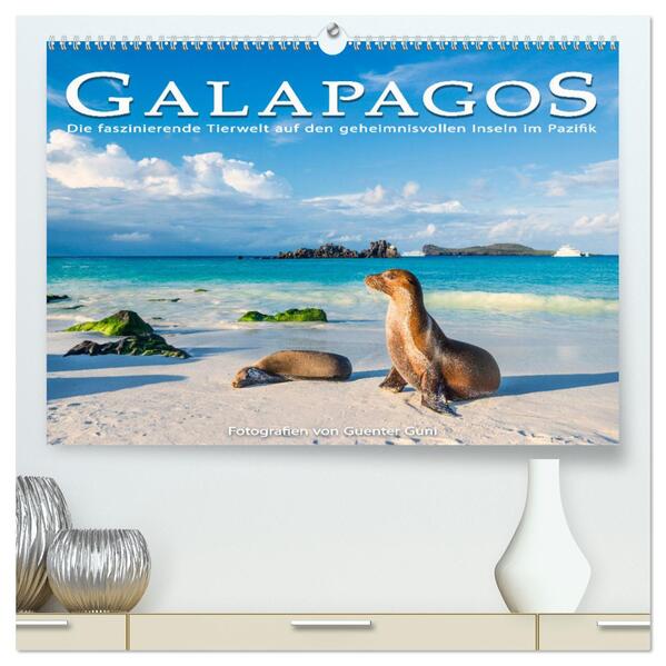 Die faszinierende Tierwelt der Galapagos-Inseln (hochwertiger Premium Wandkalender 2024 DIN A2 quer) Kunstdruck in Hochglanz