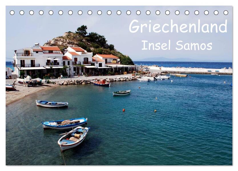 Griechenland - Insel Samos (Tischkalender 2024 DIN A5 quer) CALVENDO Monatskalender