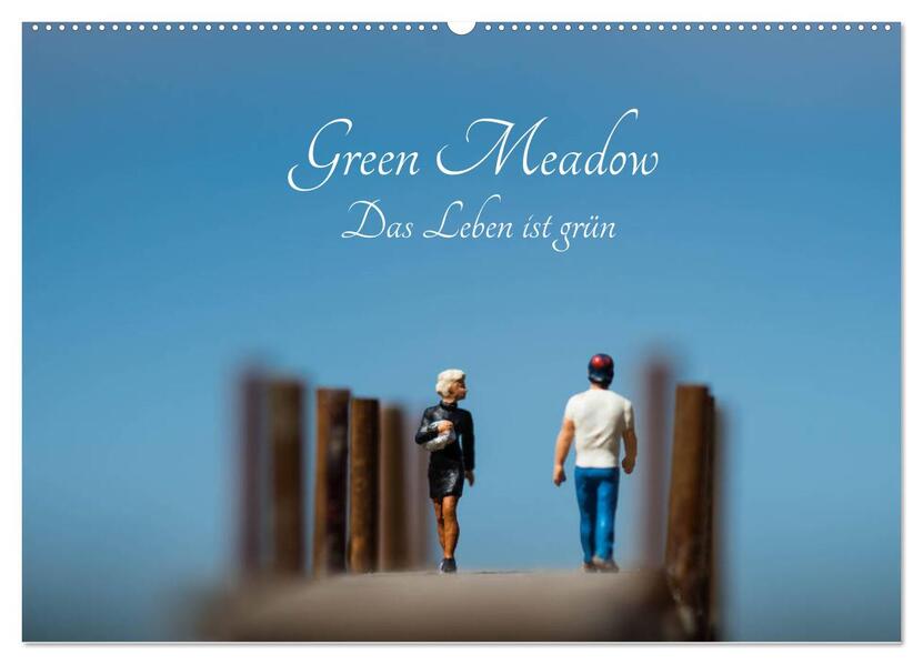 Green Meadow - Das Leben ist grün (Wandkalender 2024 DIN A2 quer) CALVENDO Monatskalender