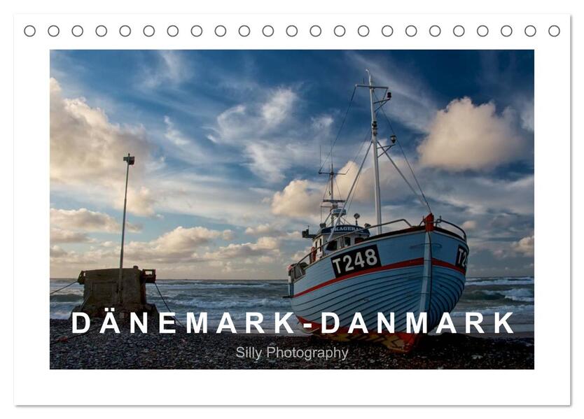 Dänemark - Danmark (Tischkalender 2024 DIN A5 quer) CALVENDO Monatskalender
