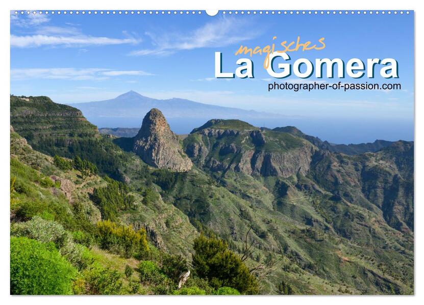 Magisches La Gomera (Wandkalender 2024 DIN A2 quer) CALVENDO Monatskalender
