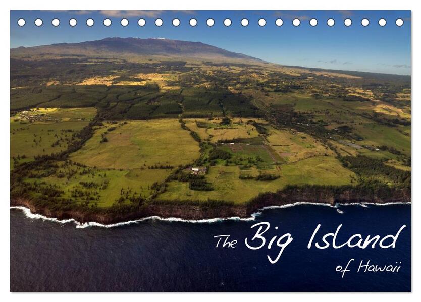The Big Island of Hawaii (Tischkalender 2024 DIN A5 quer) CALVENDO Monatskalender