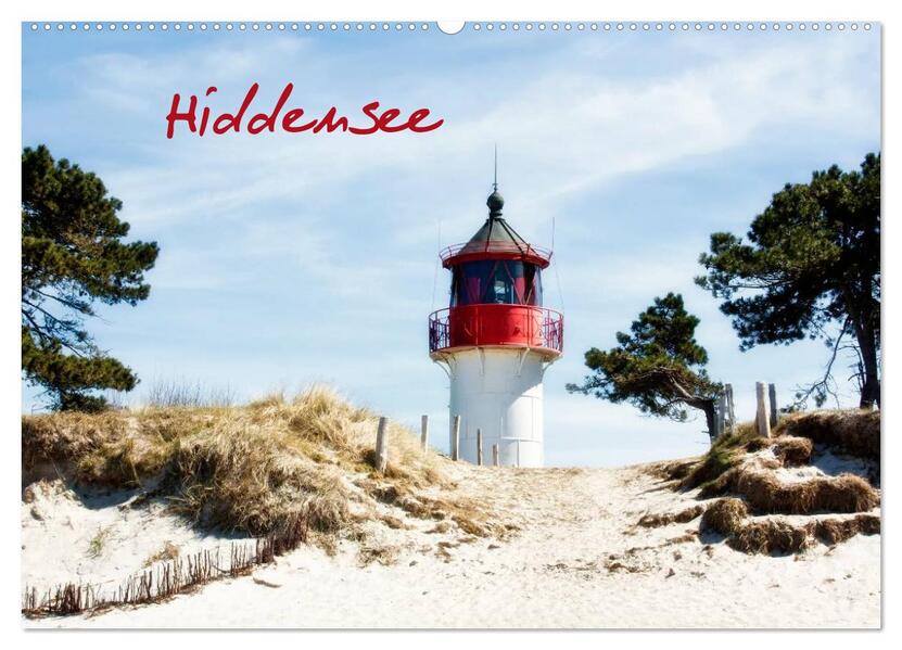 Insel Hiddensee (Wandkalender 2024 DIN A2 quer) CALVENDO Monatskalender