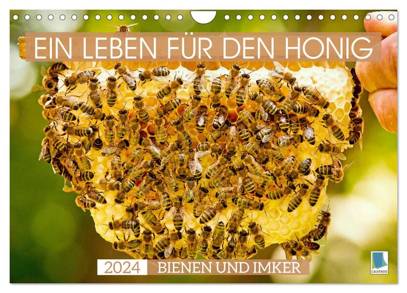 Ein Leben für den Honig - Bienen und Imker (Wandkalender 2024 DIN A4 quer) CALVENDO Monatskalender
