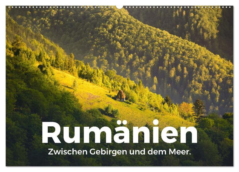 Rumänien - Zwischen Gebirgen und dem Meer. (Wandkalender 2024 DIN A2 quer) CALVENDO Monatskalender