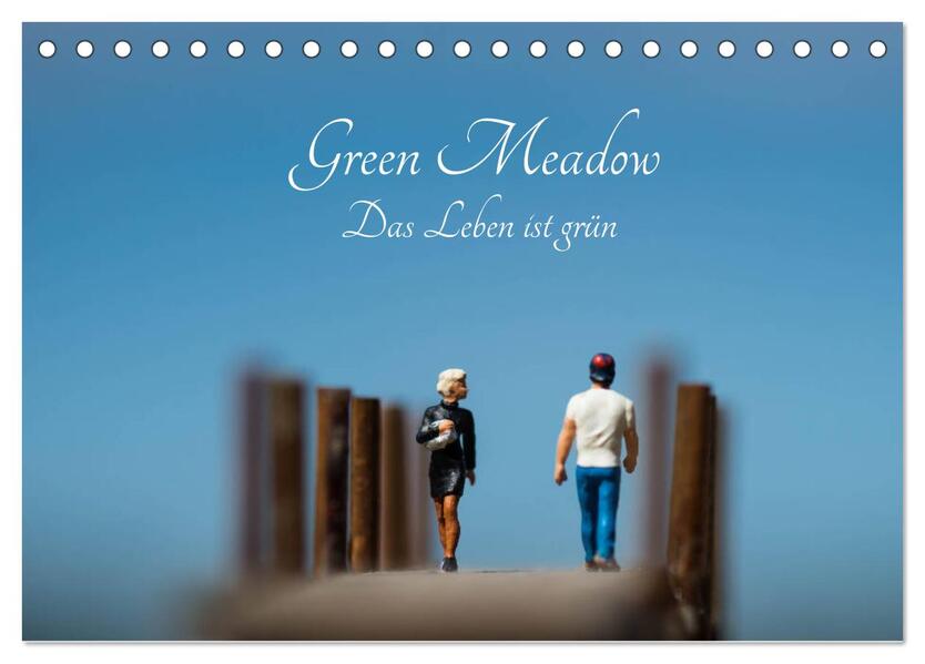 Green Meadow - Das Leben ist grün (Tischkalender 2024 DIN A5 quer) CALVENDO Monatskalender