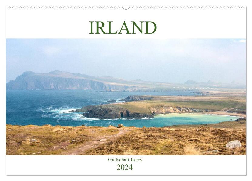 Irland - Grafschaft Kerry (Wandkalender 2024 DIN A2 quer) CALVENDO Monatskalender
