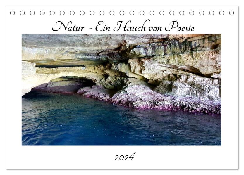 Natur Ein Hauch von Poesie (Tischkalender 2024 DIN A5 quer) CALVENDO Monatskalender