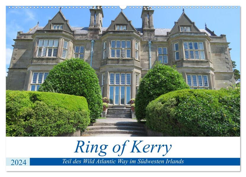 Ring of Kerry - Teil des Wild Atlantic Way im Südwesten Irlands (Wandkalender 2024 DIN A2 quer) CALVENDO Monatskalender