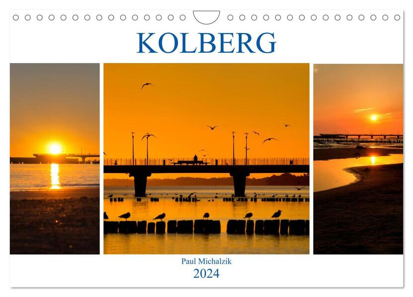 Kolberg (Wandkalender 2024 DIN A4 quer) CALVENDO Monatskalender