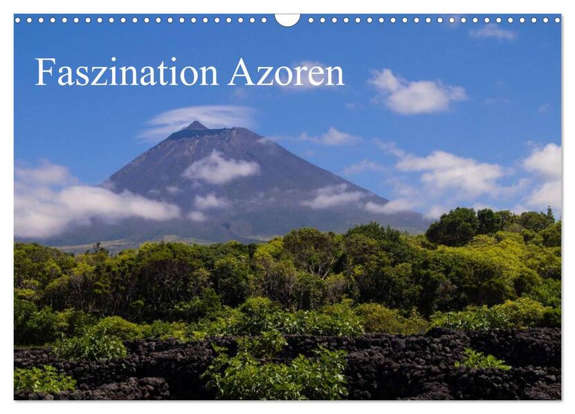 Faszination Azoren (Wandkalender 2024 DIN A3 quer) CALVENDO Monatskalender