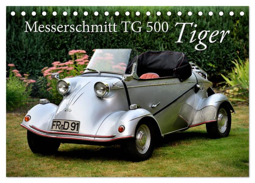 Messerschmitt TG 500 Tiger (Tischkalender 2024 DIN A5 quer) CALVENDO Monatskalender